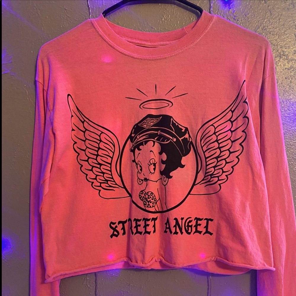 Betty Boop Crop Top